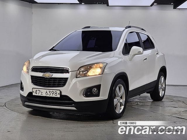 CHEVROLET TRAX 2014 — 207 811 км, белый, Корея — под ключ — фото 1