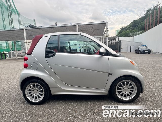SMART FORTWO CABRIO 2013 — 89 200 км, серебристый, Корея — под ключ — фото 6