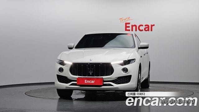 MASERATI LEVANTE 2018 — 120 469 км, белый, Корея — под ключ — фото 3