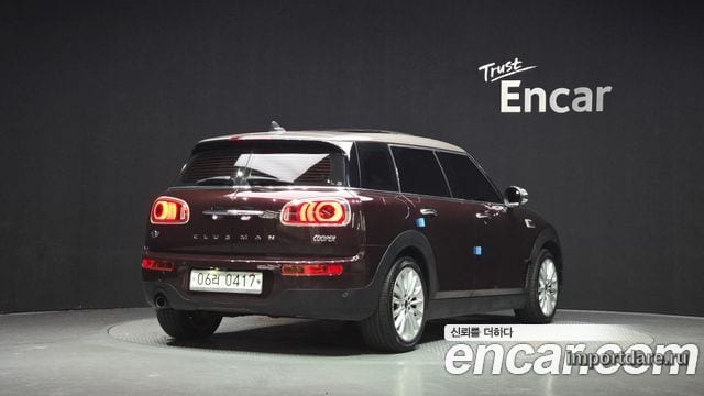 MINI COOPER CLUBMAN 2017 — 189 565 км, коричневый, Корея — под ключ — фото 2