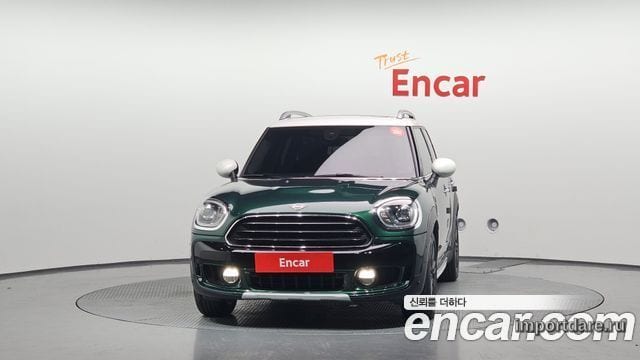 MINI COOPER COUNTRYMAN 2018 — 107 949 км, тёмно-зелёный, Корея — под ключ — фото 3