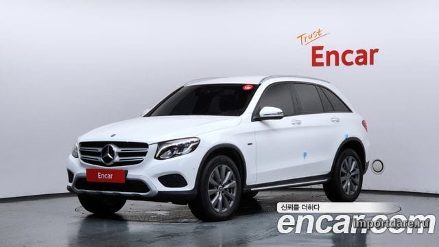 MERCEDES-BENZ GLC-CLASS X253 2019 — 111 490 км, белый, Корея — под ключ — фото 1