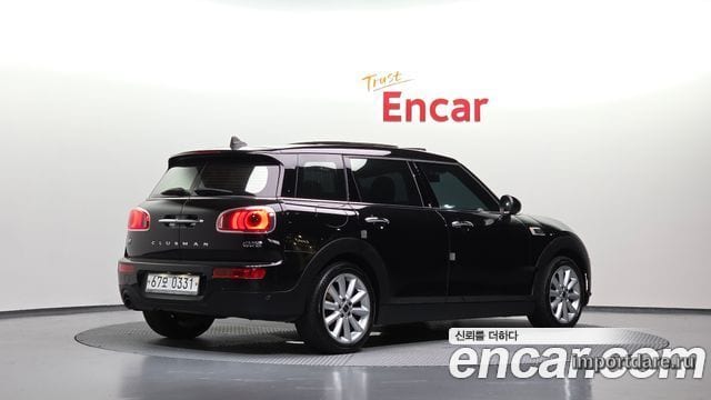 MINI COOPER CLUBMAN 2016 — 134 192 км, чёрный, Корея — под ключ — фото 1