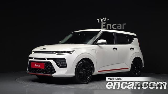 KIA SOUL BOOSTER 2019 — 137 905 км, белый, Корея — под ключ — фото 1