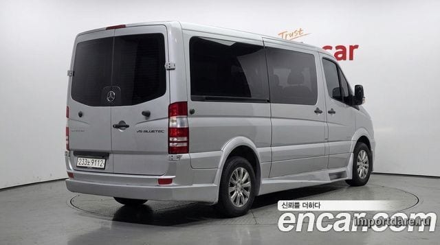 MERCEDES-BENZ SPRINTER 2015 — 14 595 км, серебристый, Корея — под ключ — фото 2