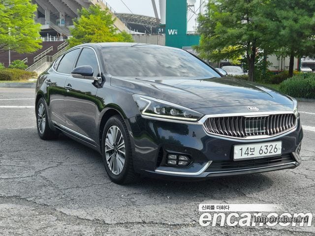 KIA K7 HYBRID 2019 — 119 733 км, синий, Корея — под ключ — фото 3