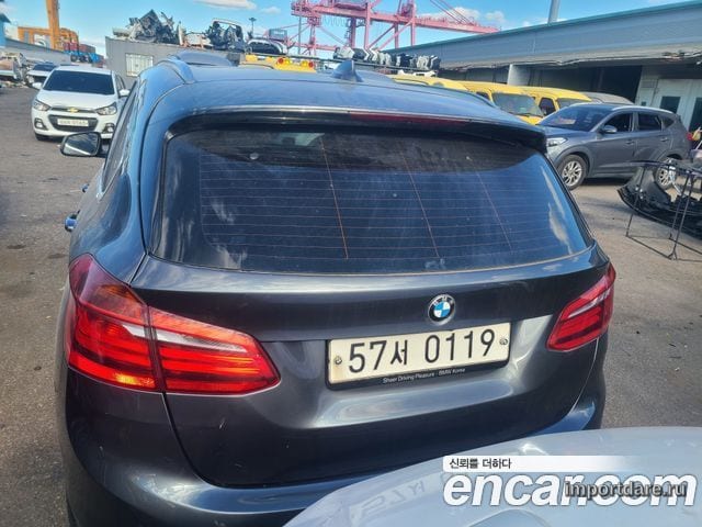 BMW 2 SERIES ACTIVE TOURER 2016 — 138 400 км, серый, Корея — под ключ — фото 4
