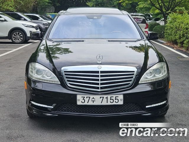 MERCEDES-BENZ S-CLASS W221 2010 — 216 182 км, чёрный, Корея — под ключ — фото 1