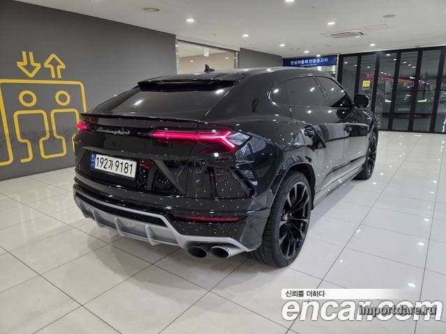 LAMBORGHINI URUS 2021 — 43 300 км, жёлтый, Корея — под ключ — фото 2