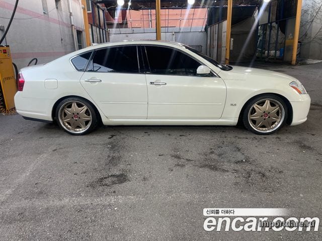 INFINITI M45 2006 — 171 600 км, белый-перламутр, Корея — под ключ — фото 2