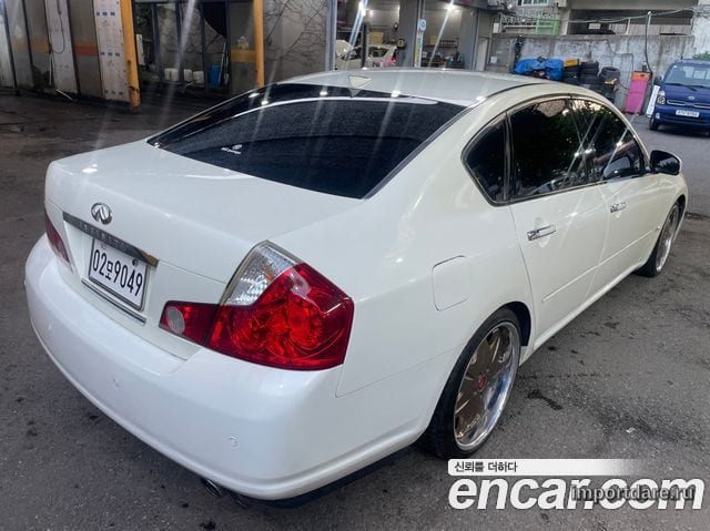INFINITI M45 2006 — 171 600 км, белый-перламутр, Корея — под ключ — фото 3