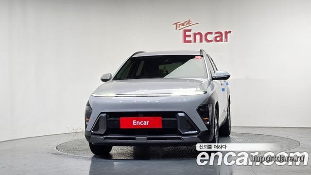 HYUNDAI KONA HYBRID 2026 — 24 207 км, серебристо-серый, Корея — под ключ — фото 3