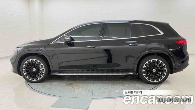 MERCEDES-BENZ EQS SUV X296 2025 — 23 185 км, чёрный, Корея — под ключ — фото 3