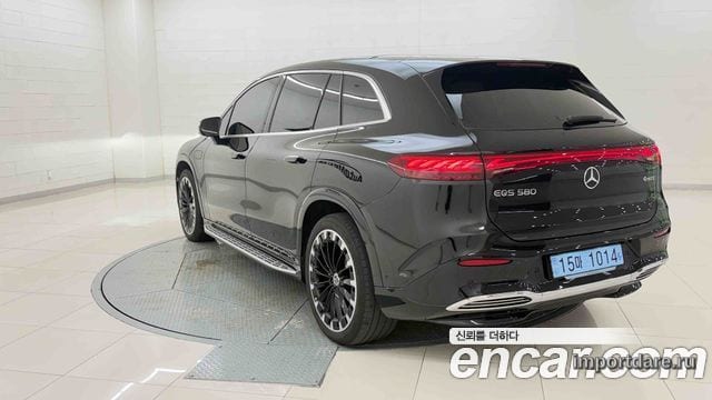 MERCEDES-BENZ EQS SUV X296 2025 — 23 185 км, чёрный, Корея — под ключ — фото 4