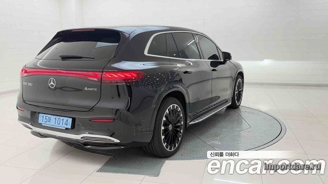 MERCEDES-BENZ EQS SUV X296 2025 — 23 185 км, чёрный, Корея — под ключ — фото 6