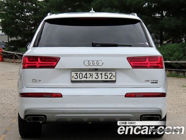 AUDI Q7 2019 — 144 795 км, белый, Корея — под ключ — фото 4