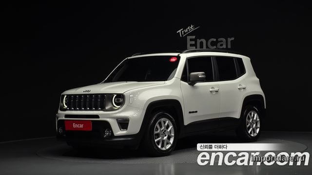 JEEP RENEGADE 2020 — 36 608 км, белый, Корея — под ключ — фото 1
