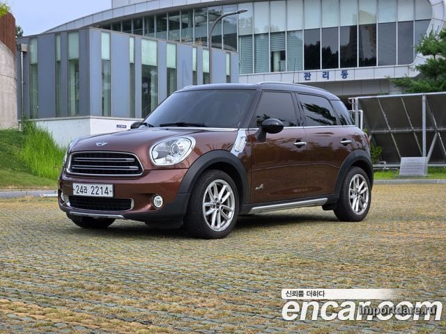 MINI COOPER D COUNTRYMAN 2016 — 78 880 км, коричневый, Корея — под ключ — фото 1