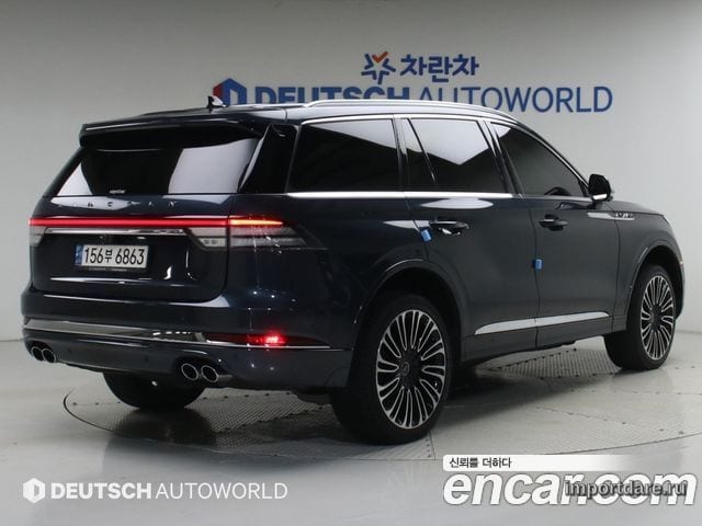 LINCOLN AVIATOR 2021 — 79 700 км, тёмно-зелёный, Корея — под ключ — фото 2