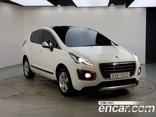 PEUGEOT 3008 2015 — 137 000 км, белый, Корея — под ключ — фото 2