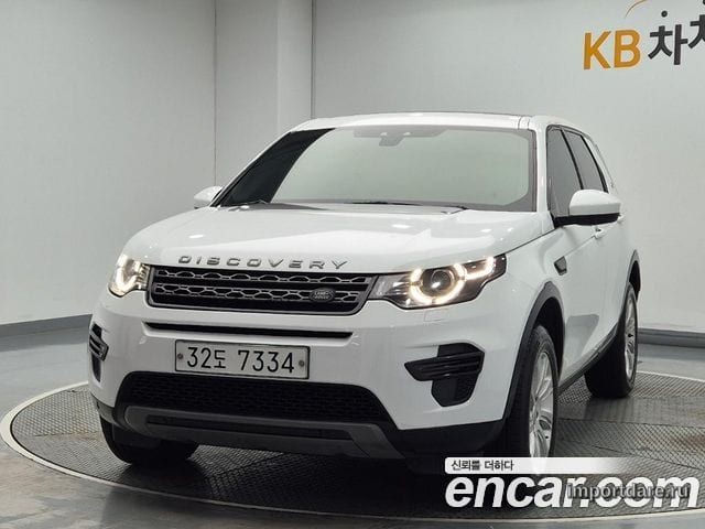 LAND ROVER DISCOVERY SPORT 2016 — 137 992 км, белый, Корея — под ключ — фото 1