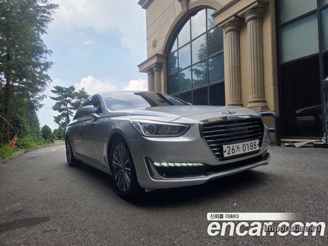 GENESIS EQ900 2016 — 274 500 км, серебристый, Корея — под ключ — фото 2