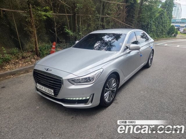 GENESIS EQ900 2016 — 274 500 км, серебристый, Корея — под ключ — фото 3