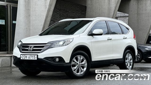 HONDA NEW CR-V 2014 — 113 900 км, белый, Корея — под ключ — фото 3