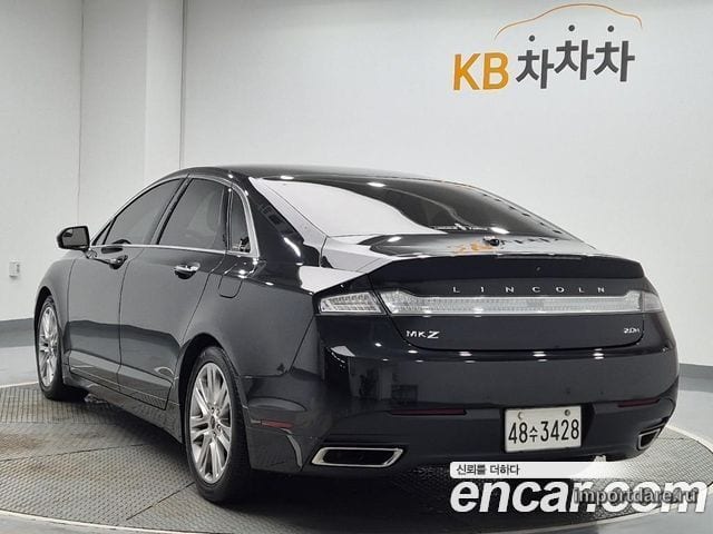 LINCOLN MKZ 2015 — 178 308 км, чёрный, Корея — под ключ — фото 2