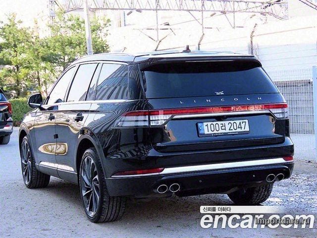 LINCOLN AVIATOR 2021 — 29 731 км, чёрный, Корея — под ключ — фото 2