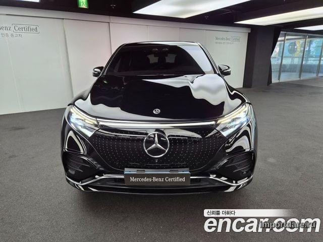 MERCEDES-BENZ EQS SUV X296 2023 — 60 236 км, чёрный, Корея — под ключ — фото 3