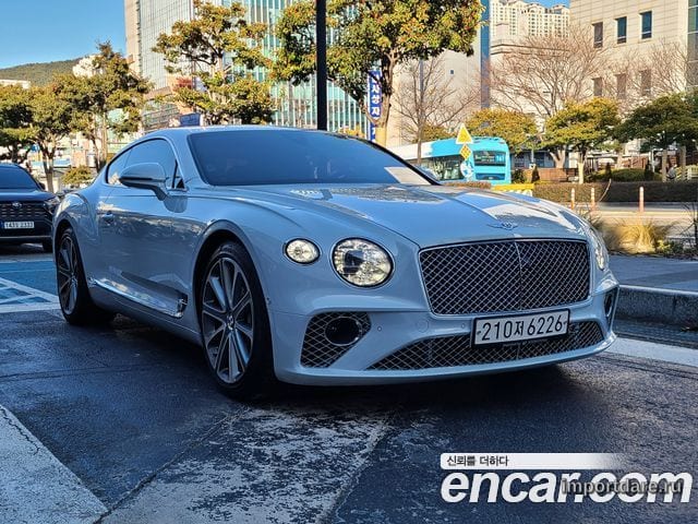 BENTLEY CONTINENTAL 2019 — 24 700 км, белый, Корея — под ключ — фото 5