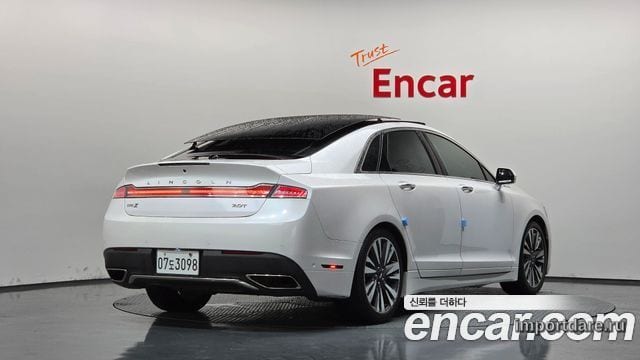 LINCOLN MKZ 2017 — 92 501 км, белый, Корея — под ключ — фото 2