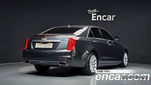 CADILLAC CTS 2016 — 92 075 км, серый, Корея — под ключ — фото 2