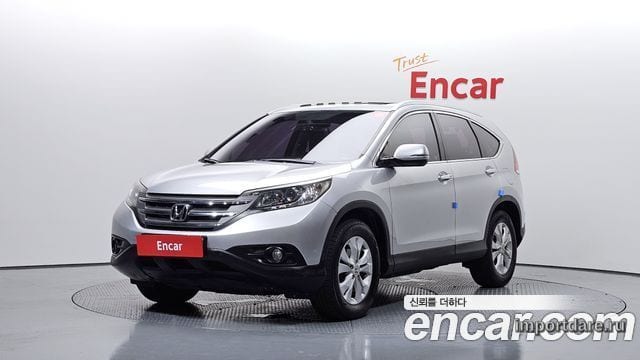 HONDA NEW CR-V 2013 — 141 788 км, серебристый, Корея — под ключ — фото 1