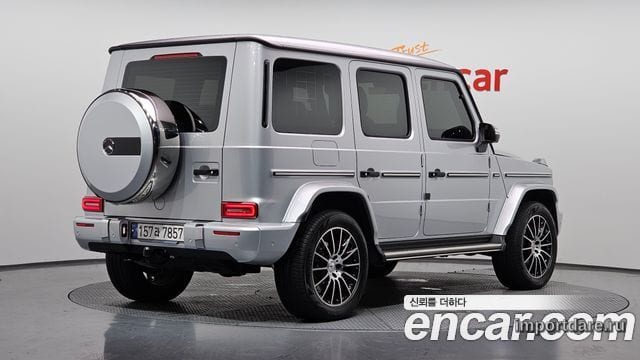 MERCEDES-BENZ G-CLASS W463B 2023 — 21 392 км, серебристо-серый, Корея — под ключ — фото 1