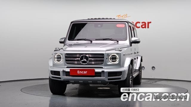 MERCEDES-BENZ G-CLASS W463B 2023 — 21 392 км, серебристо-серый, Корея — под ключ — фото 3
