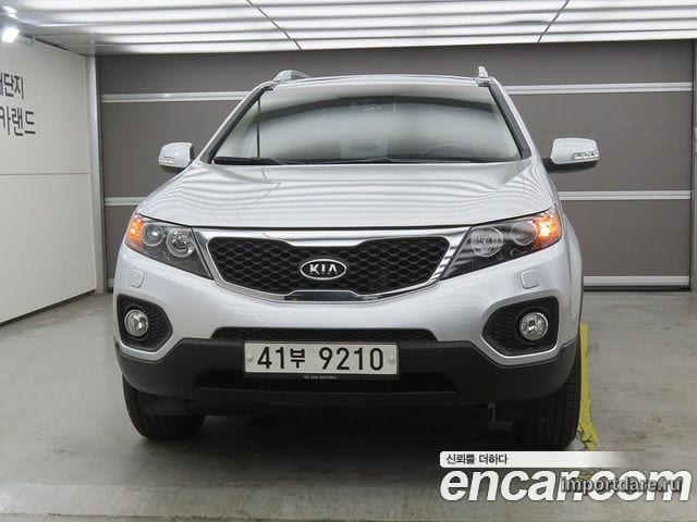 KIA SORENTO R 2012 — 151 585 км, серебристый, Корея — под ключ — фото 2