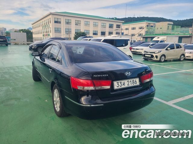 HYUNDAI SONATA TRANSFORM 2008 — 53 000 км, чёрный, Корея — под ключ — фото 5