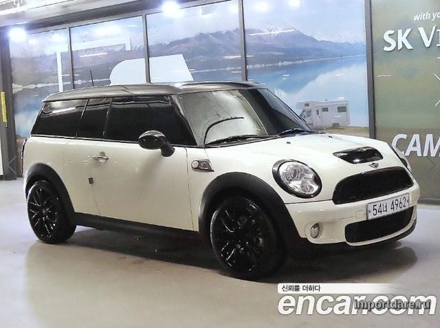 MINI COOPER S CLUBMAN 2010 — 112 165 км, белый-перламутр, Корея — под ключ — фото 1