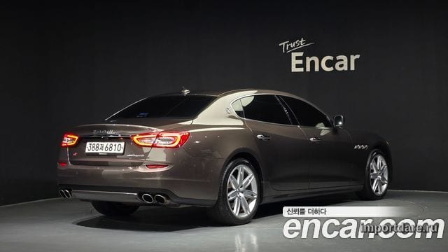 MASERATI QUATTROPORTE 2016 — 85 457 км, коричневый, Корея — под ключ — фото 2