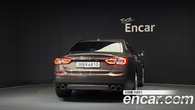 MASERATI QUATTROPORTE 2016 — 85 457 км, коричневый, Корея — под ключ — фото 4