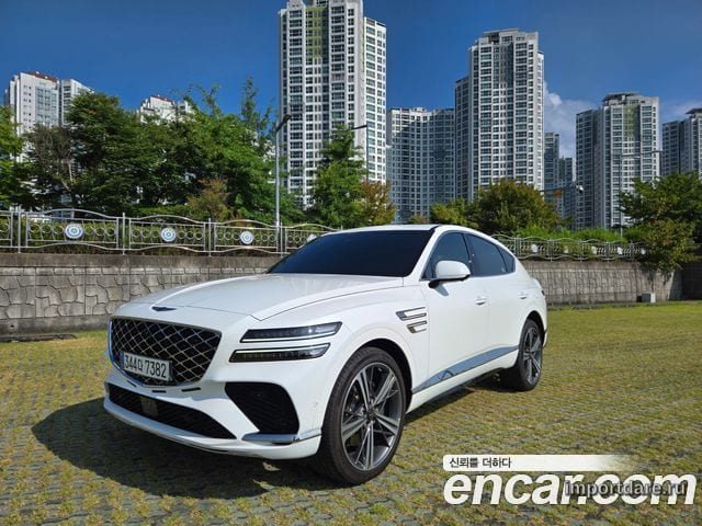 GENESIS GV80 COUPE 2024 — 44 500 км, белый-перламутр, Корея — под ключ — фото 1