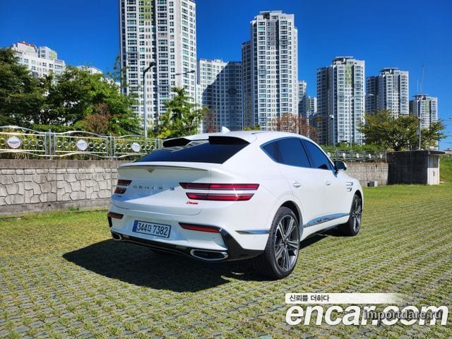 GENESIS GV80 COUPE 2024 — 44 500 км, белый-перламутр, Корея — под ключ — фото 3