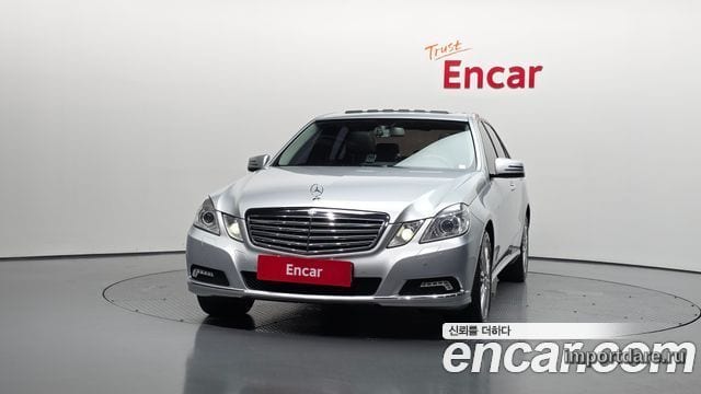 MERCEDES-BENZ E-CLASS W212 2010 — 109 478 км, серебристо-серый, Корея — под ключ — фото 3