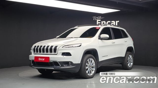 JEEP CHEROKEE 2016 — 143 550 км, белый, Корея — под ключ — фото 1