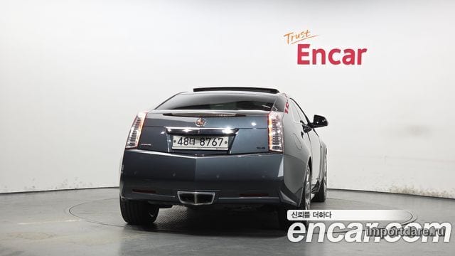 CADILLAC CTS 2011 — 201 773 км, серый, Корея — под ключ — фото 4