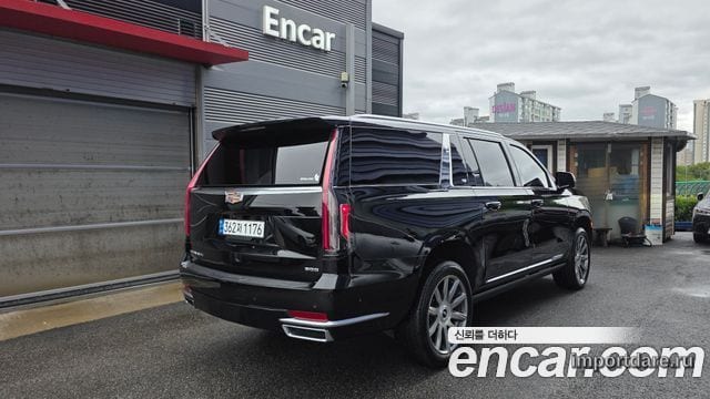 CADILLAC ESCALADE 2022 — 55 631 км, чёрный, Корея — под ключ — фото 2