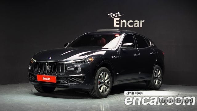 MASERATI LEVANTE 2020 — 44 032 км, чёрный, Корея — под ключ — фото 1