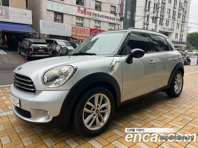 MINI COOPER COUNTRYMAN 2011 — 139 003 км, серебристый, Корея — под ключ — фото 1
